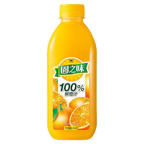 統一園之味100%柳橙汁 900ml