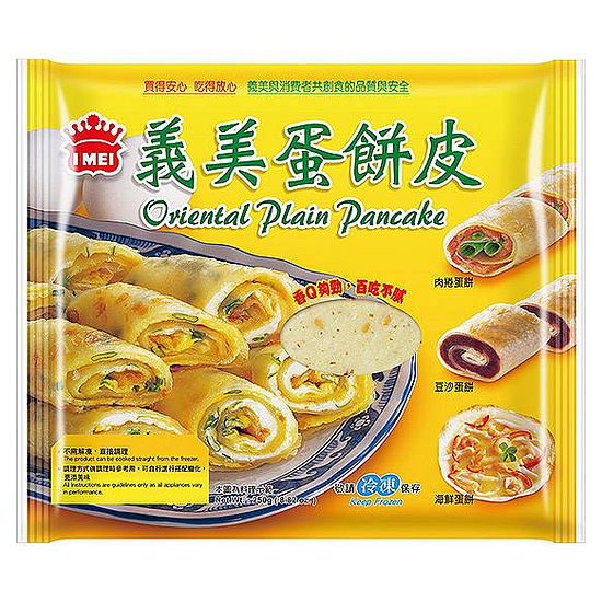 義美蛋餅皮 250g