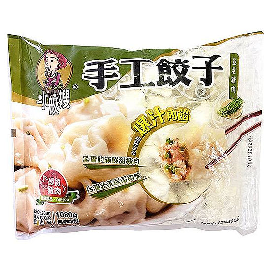 水皎嫂手工餃子-韭菜豬肉 1080g