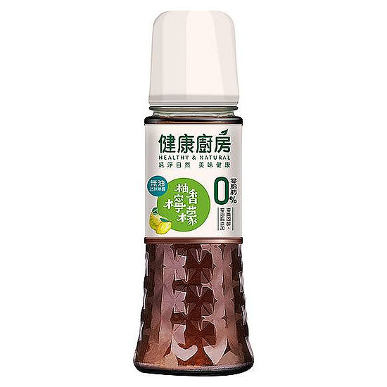 健康廚房無油沾拌淋醬－柚香檸檬 180ml