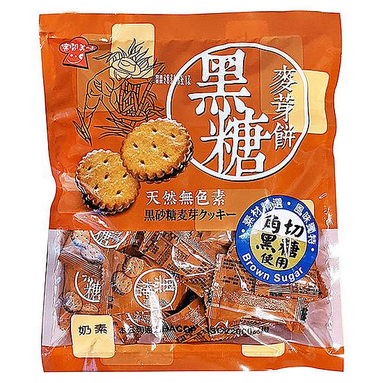 宸間美味黑糖麥芽餅 250g
