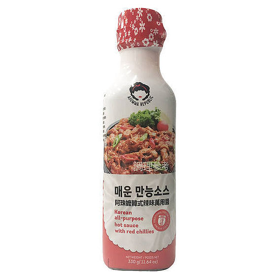 阿珠嬤韓式辣味萬用醬 330g
