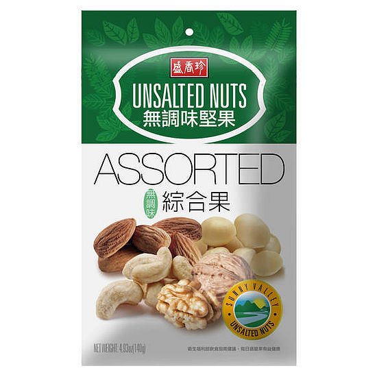 盛香珍無調味堅果綜合果 140g