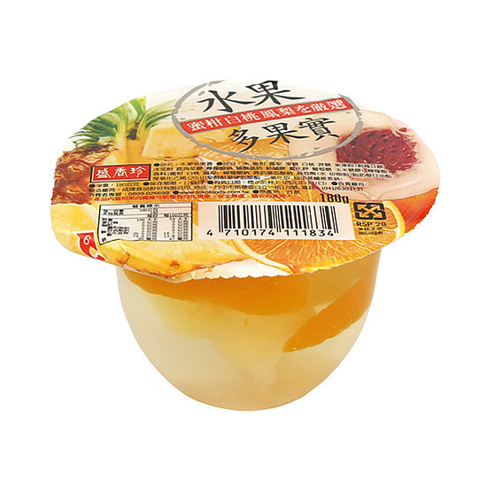 盛香珍水果多果實 180g