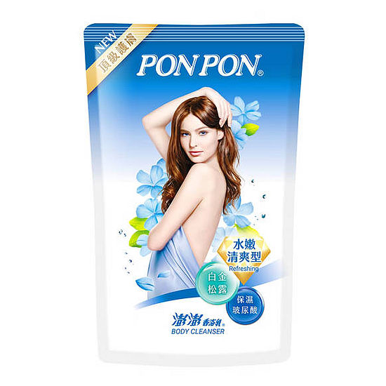 澎澎香浴乳補充包(水嫩清爽型) 700gm