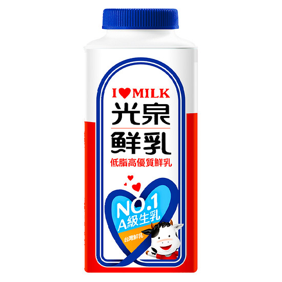 光泉低脂鮮乳 290ml