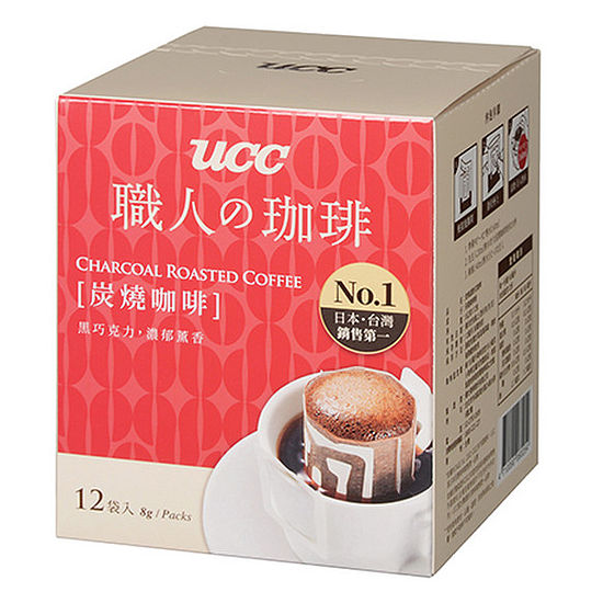 UCC濃萃重焙濾掛式咖啡 8gx12入