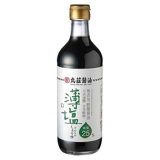 丸莊薄鹽釀造醬油 450ml