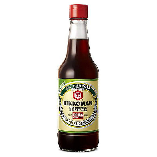 龜甲萬甘醇薄鹽醬油(釀造) 500ml