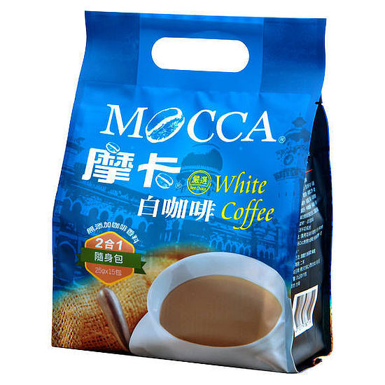 摩卡嚴選白咖啡二合一 25gx15包