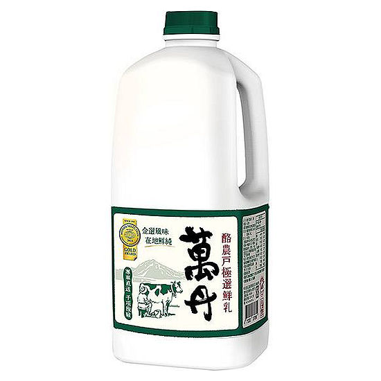 萬丹酪農戶限定鮮乳 1857ml