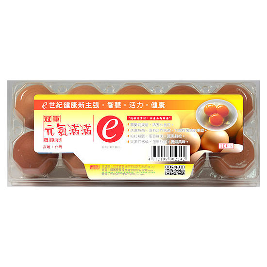 冠軍元氣滿滿機能卵(紅) 600g(10粒裝)