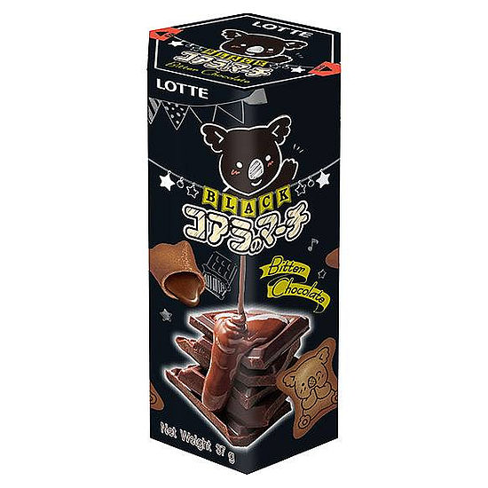 樂天小熊餅-濃黑巧克力風味 37g