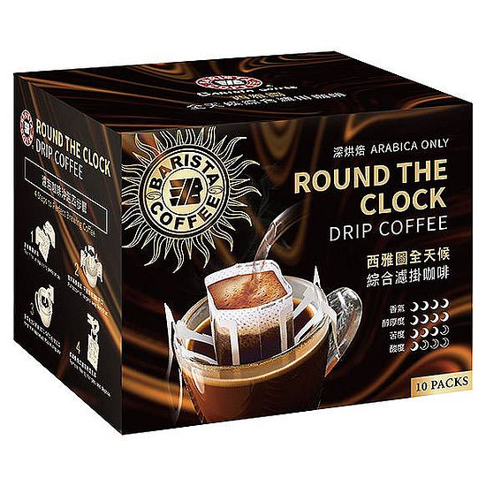 西雅圖綜合濾掛咖啡-全天候 10g*10入