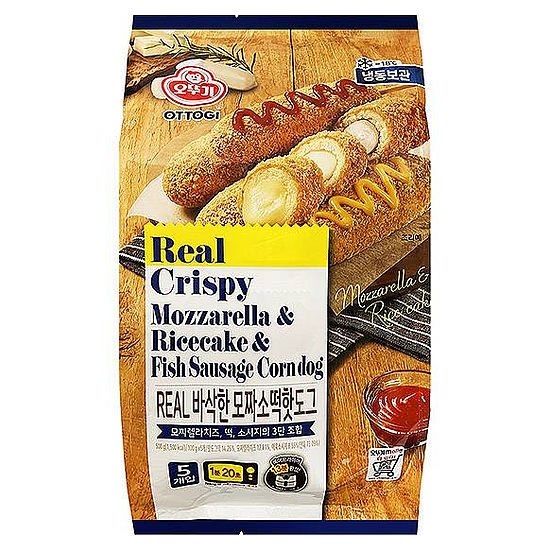 不倒翁韓式脆皮起司年糕熱狗 500g(5入)