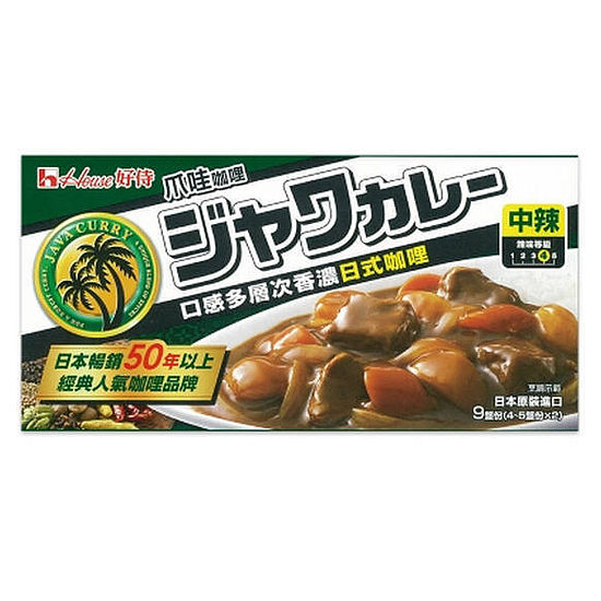 House爪哇咖哩-中辣 185g