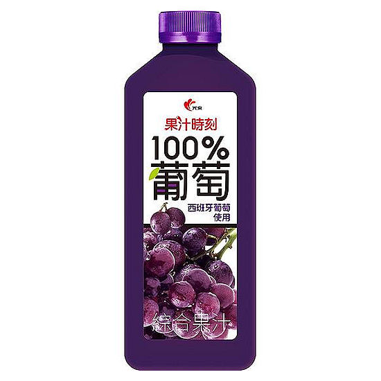 果汁時刻100%葡萄綜合果汁 800ml