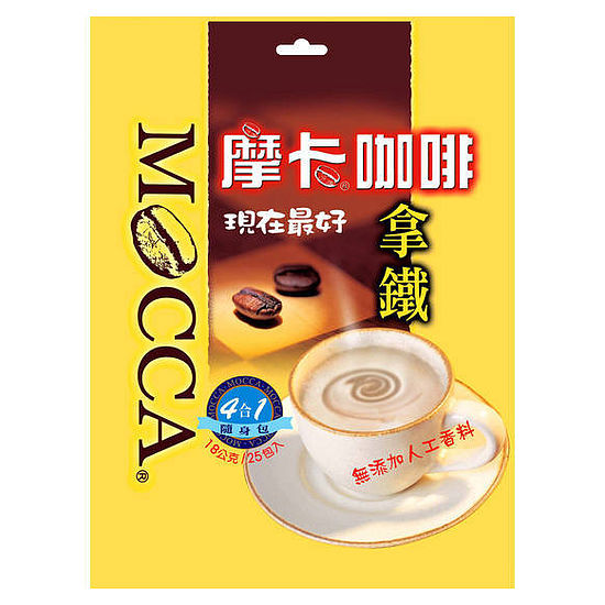 摩卡現在最好拿鐵咖啡 18gx25包