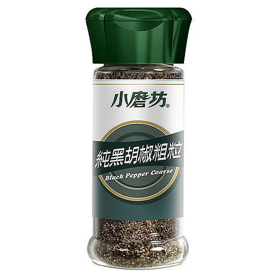 小磨坊罐裝系列純黑胡椒粗粒 30g