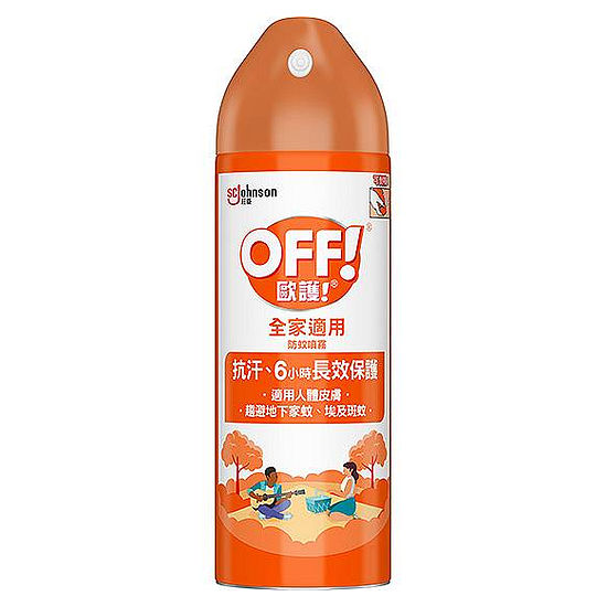 歐護噴霧式防蚊液 180ml
