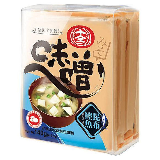 十全鰹魚昆布味噌 140g*3入