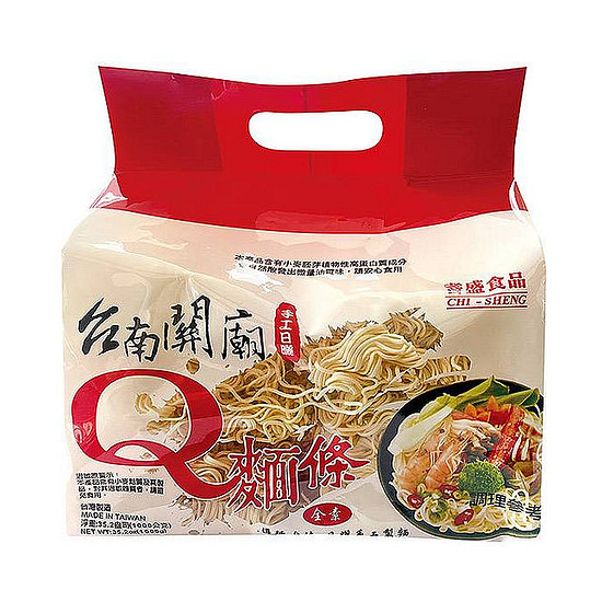 耆盛台南關廟Q麵條 1000g