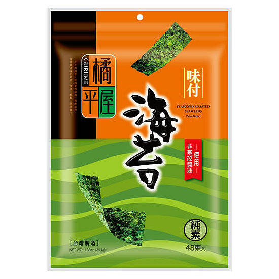 橘平屋味付48束海苔經濟包 38.4g