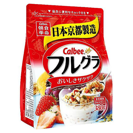 Calbee卡樂比富果樂水果麥片 380g