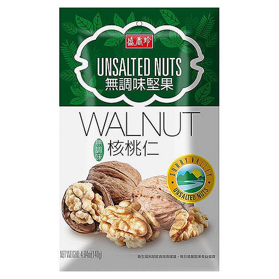 盛香珍無調味堅果-核桃仁 140g