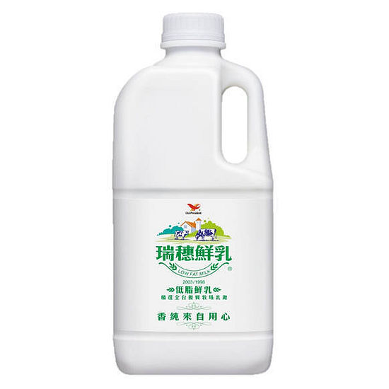 統一瑞穗低脂鮮奶 1858ml