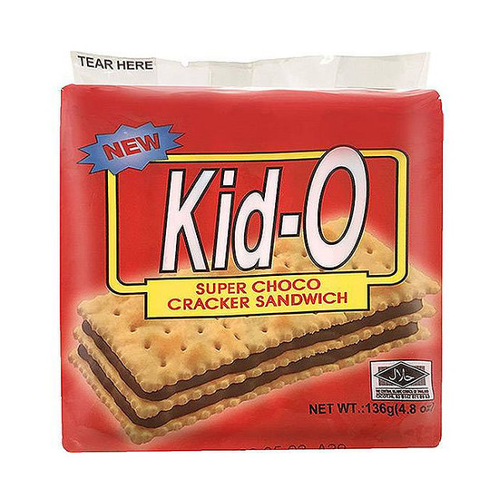 Kid-O日清三明治餅乾(巧克力口味) 136g