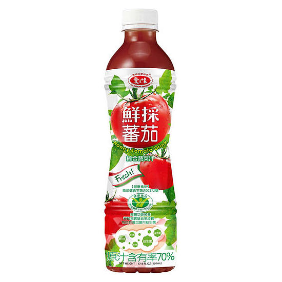 愛之味鮮採蕃茄綜合蔬菜汁 530mlx4入 - 全聯小時達