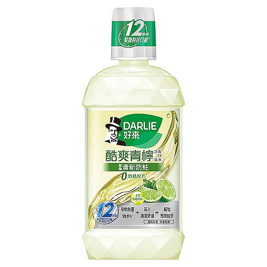 DARLIE好來酷爽青檸漱口水(無酒精配方) 500ml