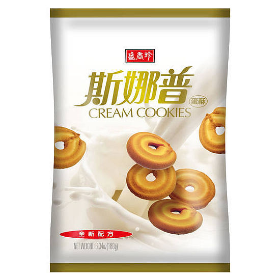 盛香珍斯娜普-蛋酥 180g