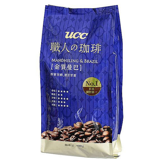 UCC金質經典咖啡豆 400g