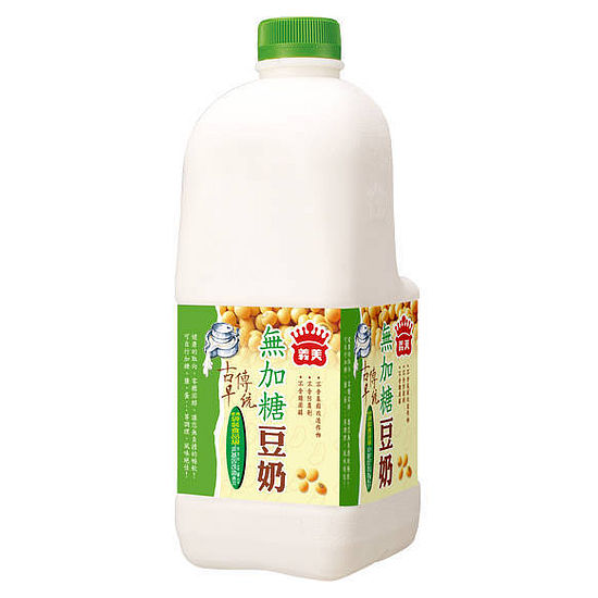 義美古早傳統豆奶-無加糖 2000ml
