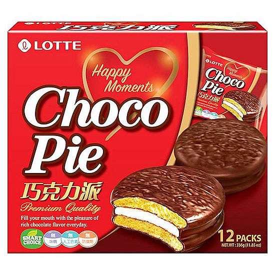 LOTTE巧克力派 28gx12包