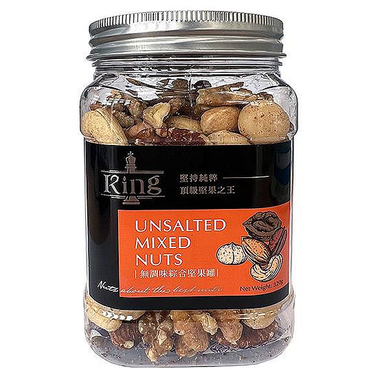 盛香珍KING無調味綜合堅果罐 320g