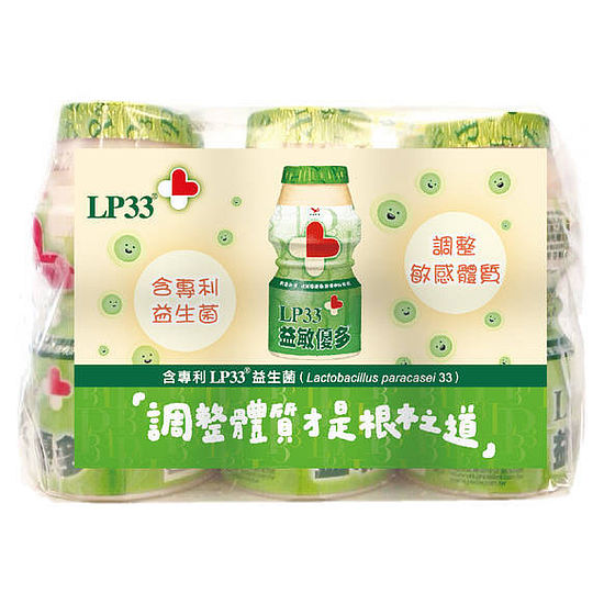 統一LP33益敏優多 170mlx6入