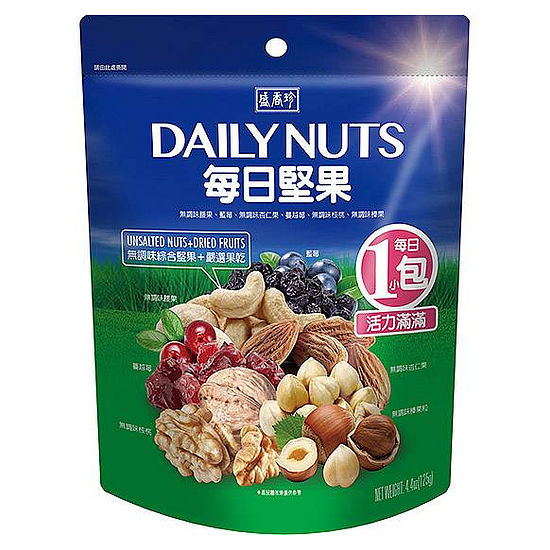 盛香珍每日堅果 125g(25g*5入)