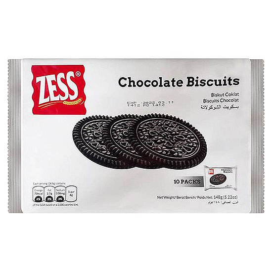 ZESS巧克力餅乾 148g
