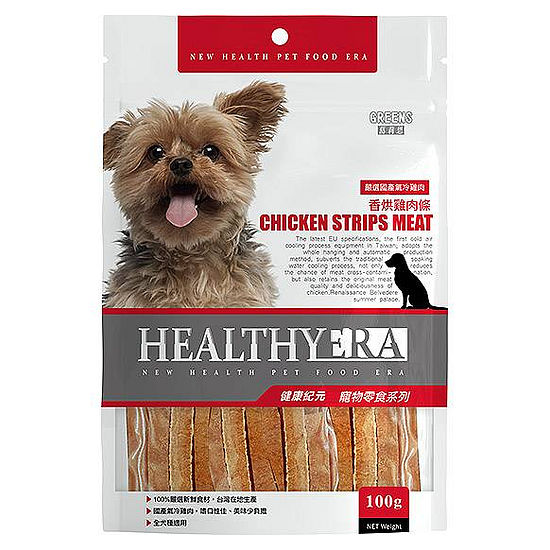 健康紀元寵物零食-香烘雞肉條 100g