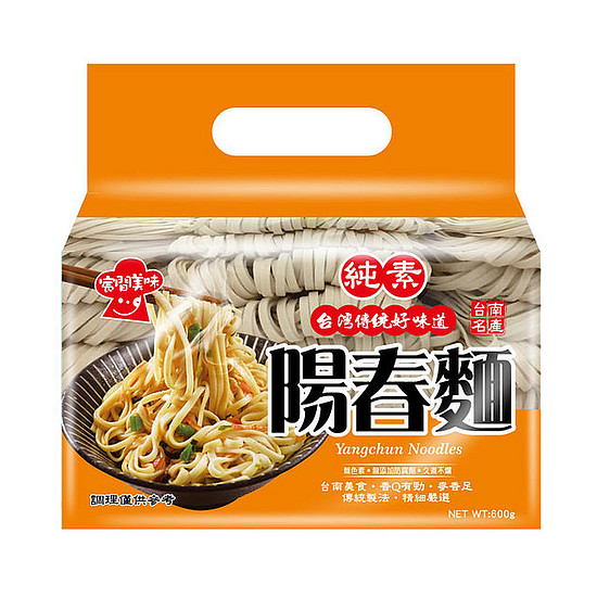 宸間美味陽春麵 600g