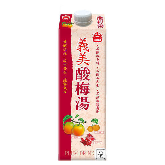 義美酸梅湯 946ml