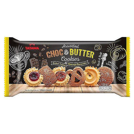 TATAWA綜合曲奇餅-雙饗味 128g