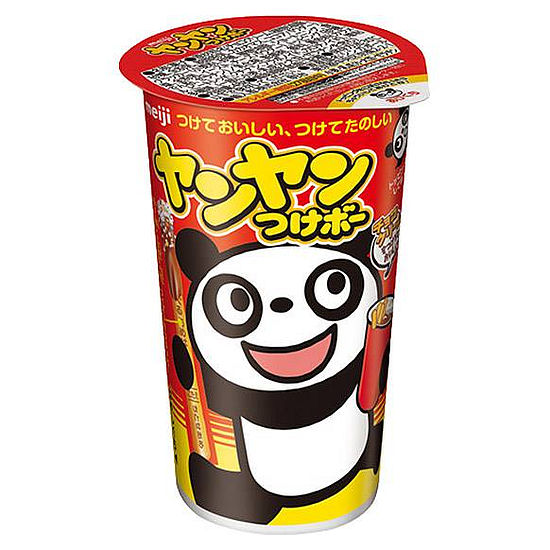 明治洋洋棒餅乾-巧克力口味附糖粒 48g