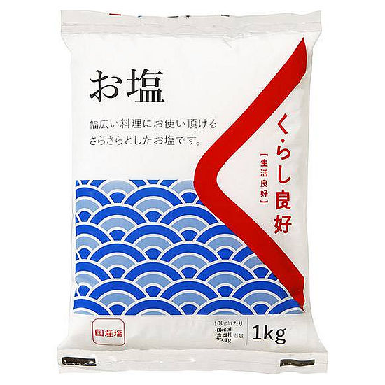 生活良好長崎五島灘食鹽 1000g