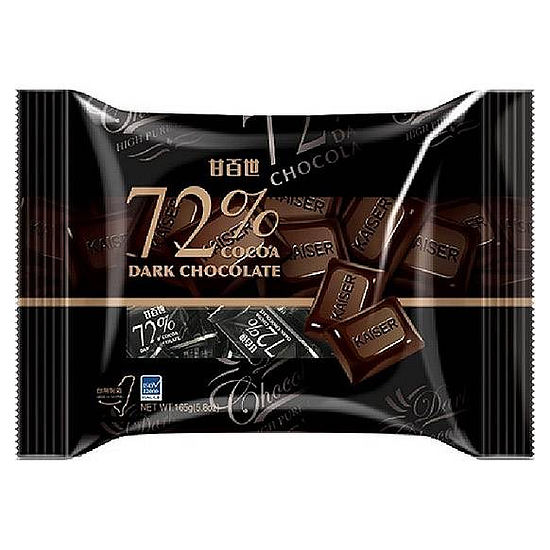 甘百世72%黑巧克力 120g
