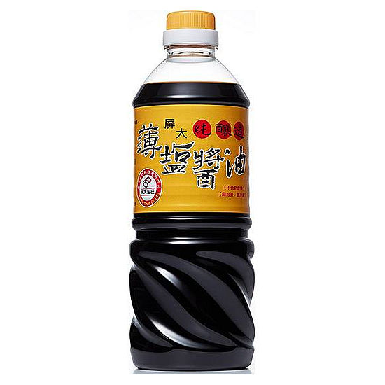 屏大薄鹽醬油 710ml