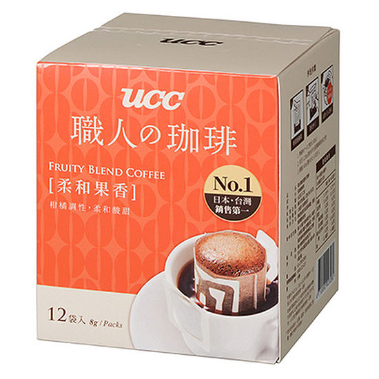 UCC果香甜韻濾掛式咖啡 8g*12入